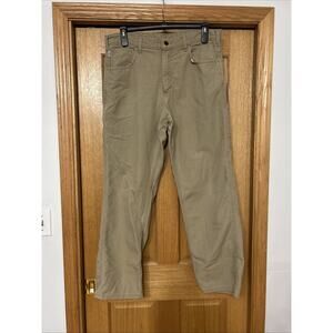 Carhartt FR Flame Resistant Pants FRB159 GKH Khaki Utility Men's 36 X 32